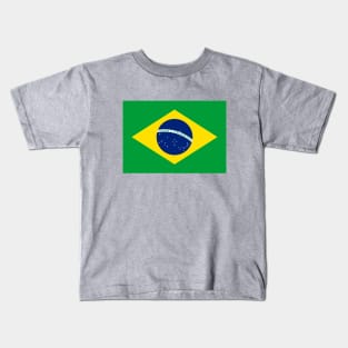 Flag of Brazil Kids T-Shirt